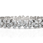 Load image into Gallery viewer, Fairytale Multishape Cut Diamond Tennis Bracelet