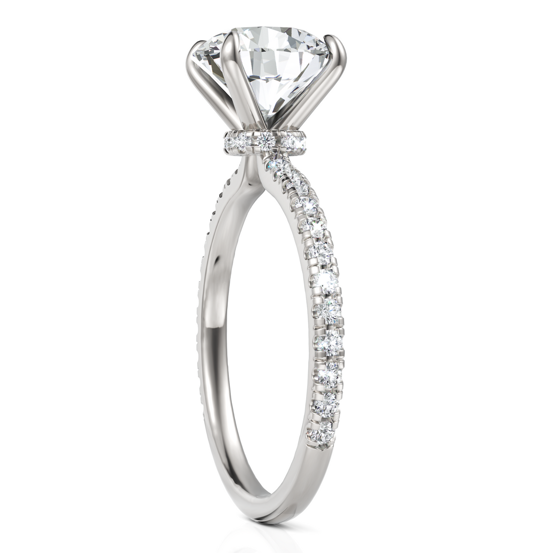 Epic Round Cut Solitaire Diamond Ring (2.00 CT. Round Solitaire)
