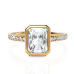 Load image into Gallery viewer, Radiant Cut Diamond Engagement Ring (1.50 CT. Solitaire)
