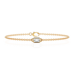 Load image into Gallery viewer, EMERALD CUT DIAMOND BRACELET