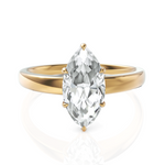 Load image into Gallery viewer, Solitary Marquise Cut Diamond Ring (1.50 CT.)