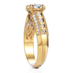 Load image into Gallery viewer, Antiquated Round Cut Diamond Solitaire Ring (1.00 CT. Round Cut)