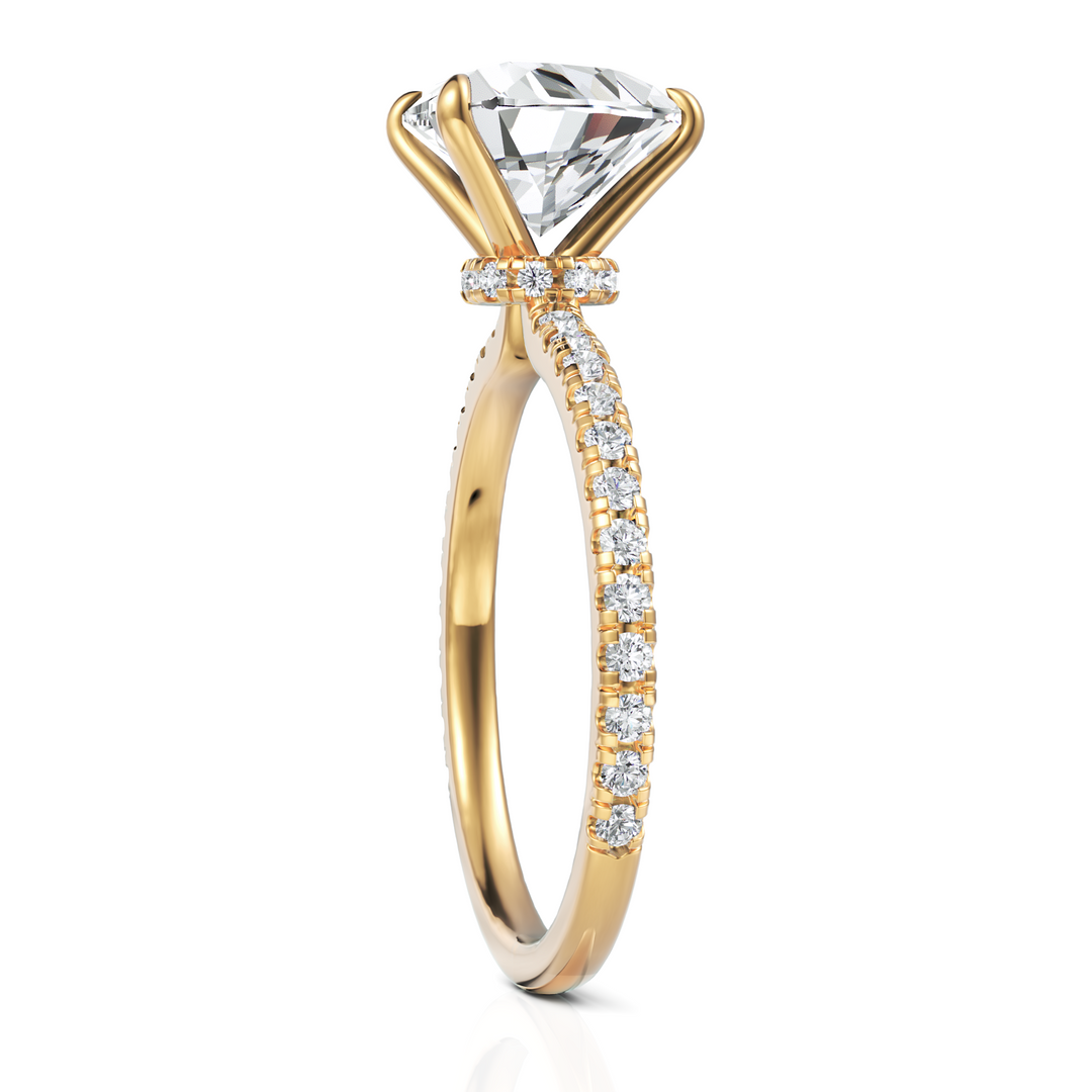 Blazing Solitaire Heart Cut Diamond Ring (2.00 CT. Heart Cut)