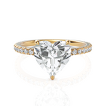Load image into Gallery viewer, Blazing Solitaire Heart Cut Diamond Ring (2.00 CT. Heart Cut)